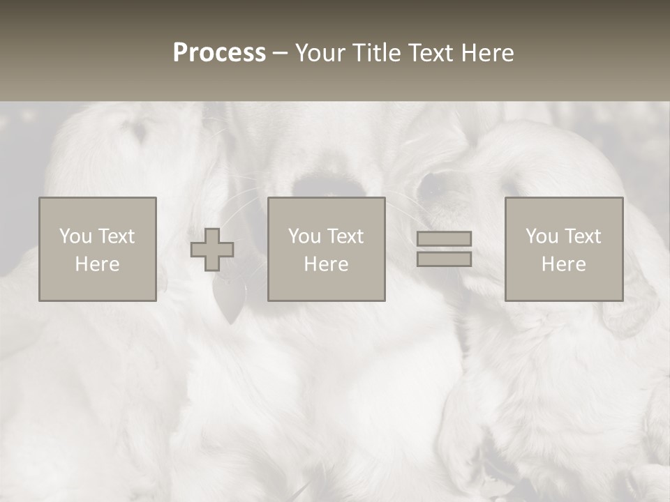 Puppy Breeding Motherhood PowerPoint Template