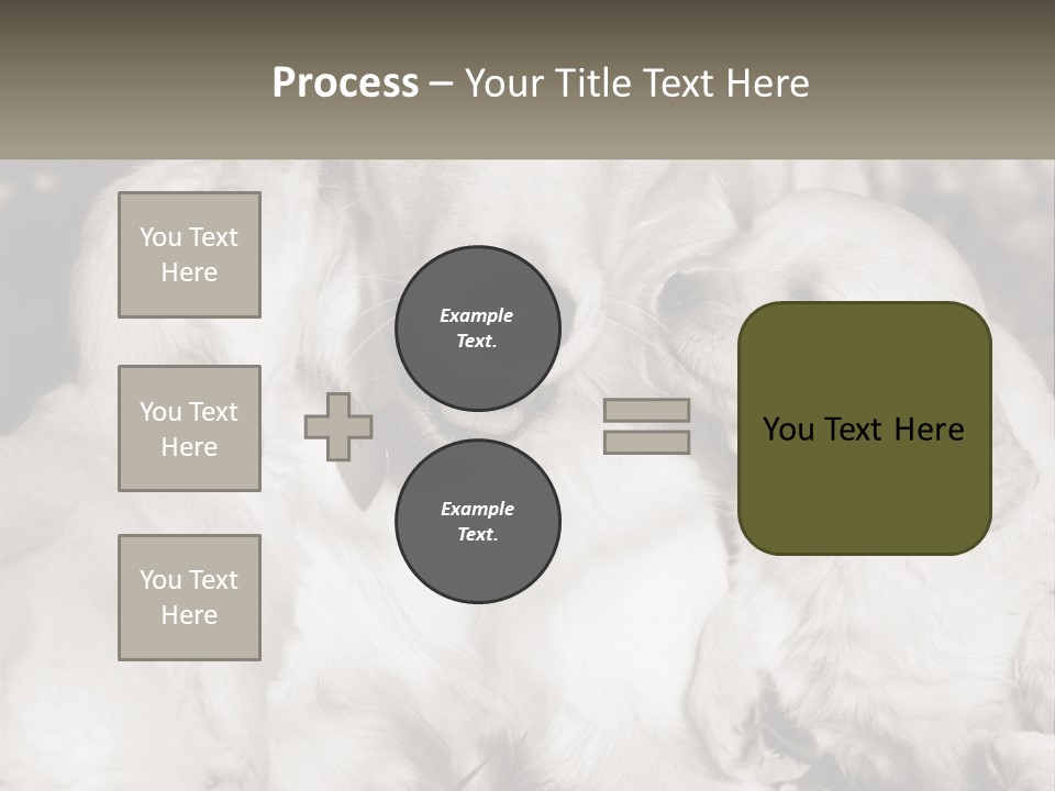 Puppy Breeding Motherhood PowerPoint Template