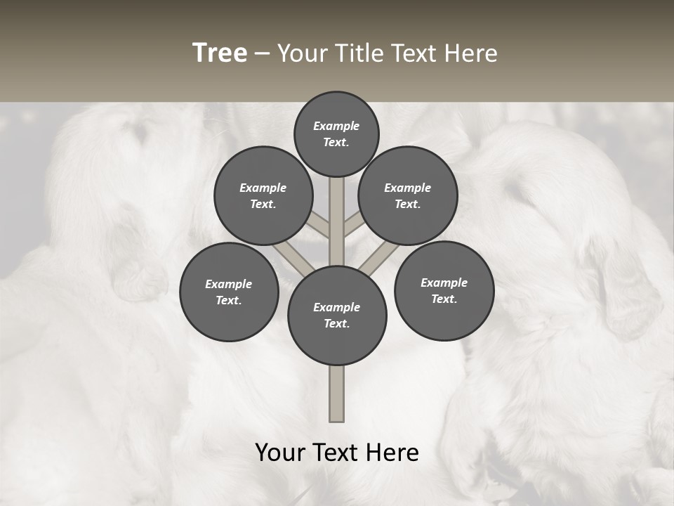 Puppy Breeding Motherhood PowerPoint Template