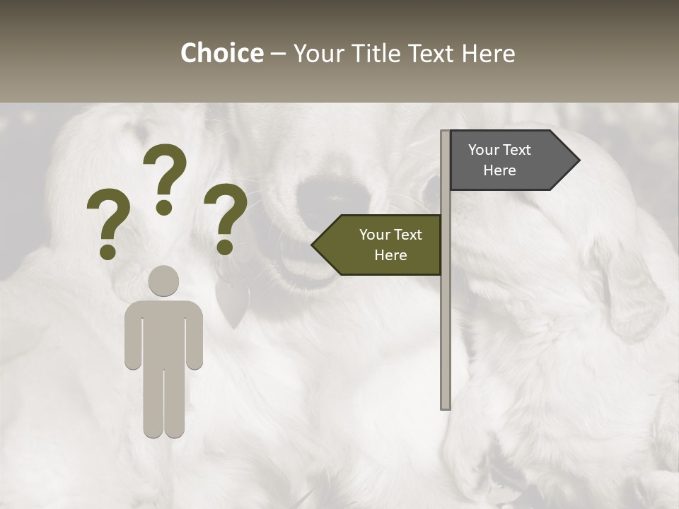 Puppy Breeding Motherhood PowerPoint Template