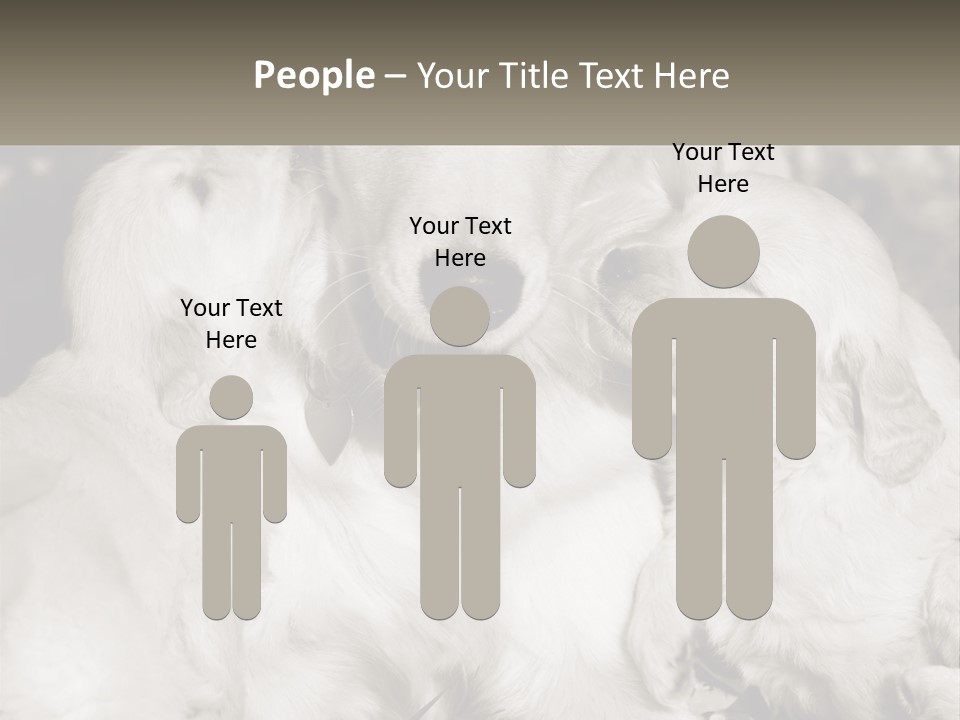 Puppy Breeding Motherhood PowerPoint Template