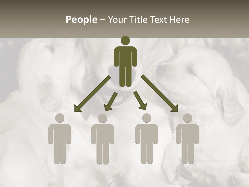 Puppy Breeding Motherhood PowerPoint Template