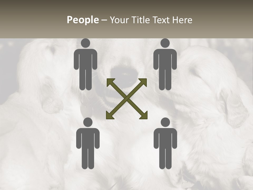 Puppy Breeding Motherhood PowerPoint Template