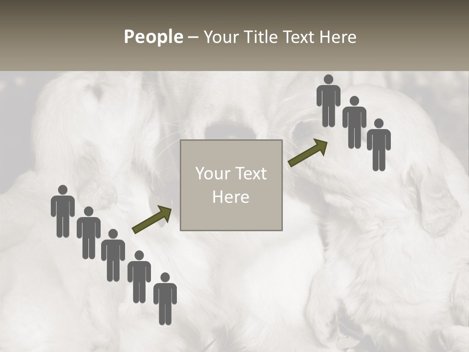 Puppy Breeding Motherhood PowerPoint Template