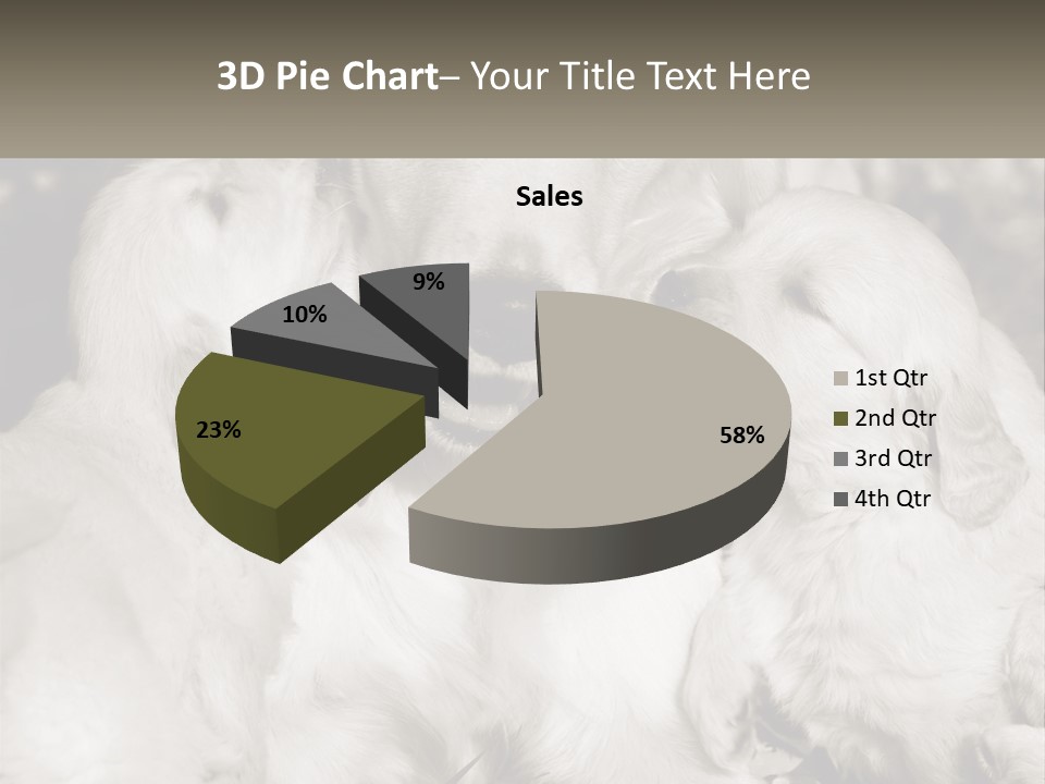 Puppy Breeding Motherhood PowerPoint Template
