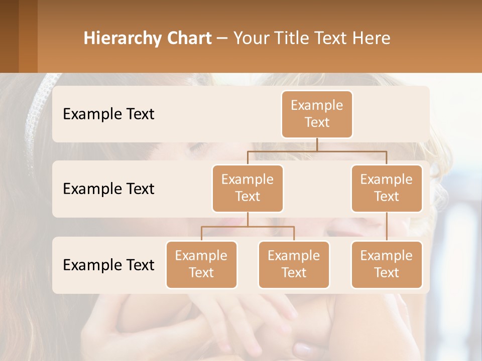 Young Attractive Little PowerPoint Template