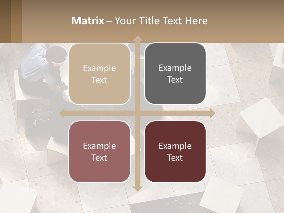 Architecture Airport Bag PowerPoint Template