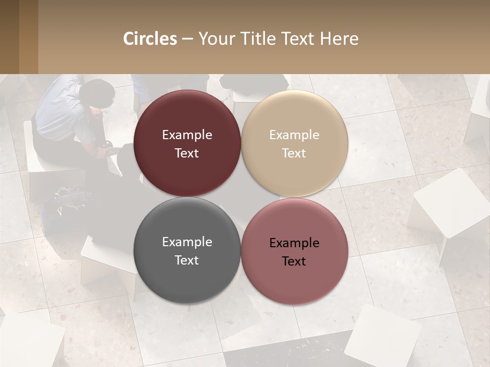 Architecture Airport Bag PowerPoint Template