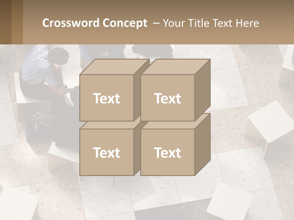 Architecture Airport Bag PowerPoint Template