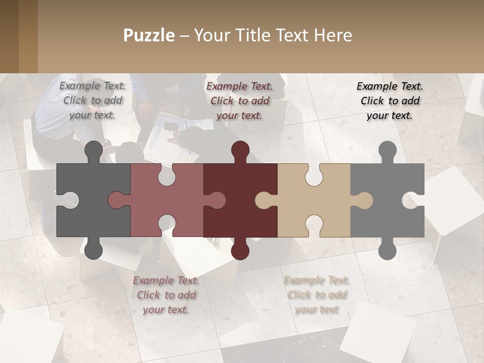 Architecture Airport Bag PowerPoint Template