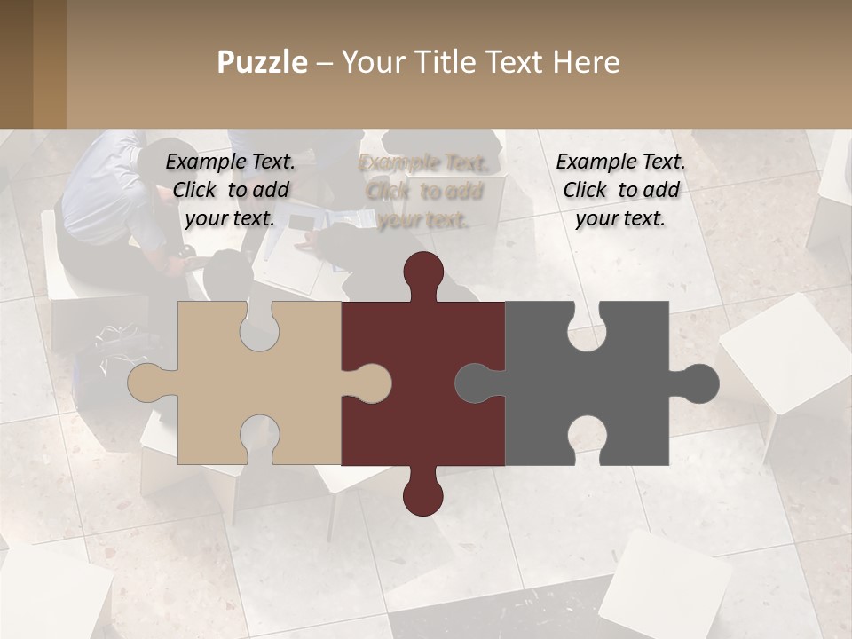 Architecture Airport Bag PowerPoint Template