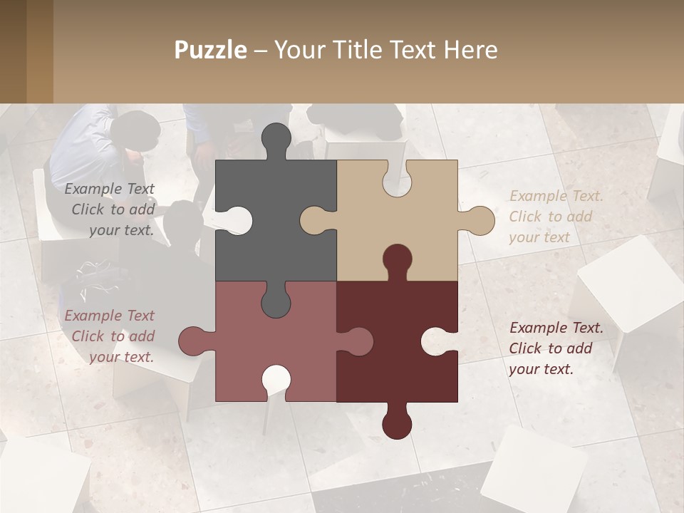 Architecture Airport Bag PowerPoint Template