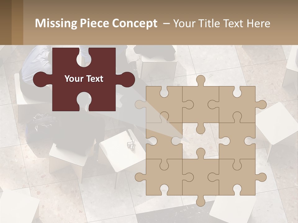 Architecture Airport Bag PowerPoint Template