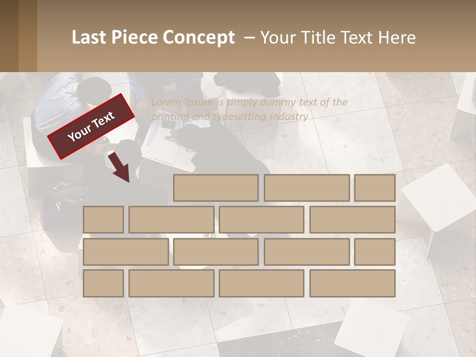 Architecture Airport Bag PowerPoint Template