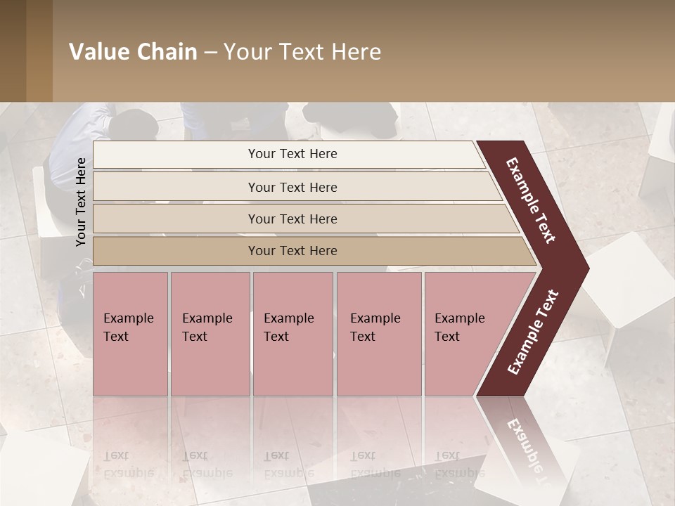 Architecture Airport Bag PowerPoint Template
