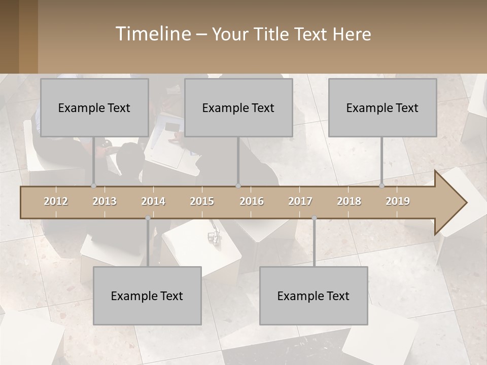 Architecture Airport Bag PowerPoint Template