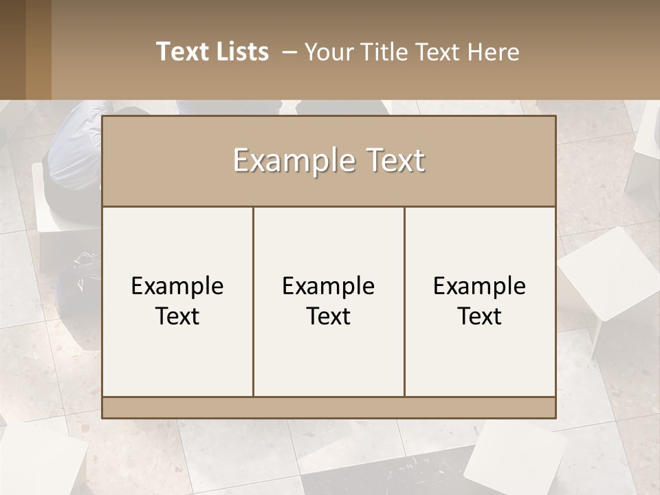 Architecture Airport Bag PowerPoint Template