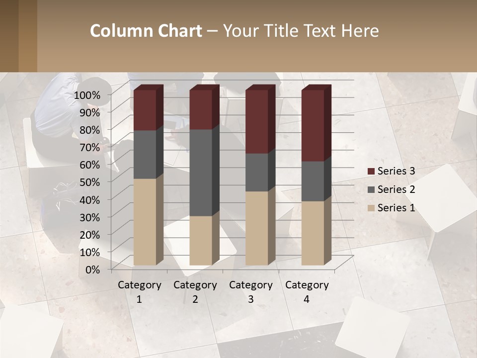 Architecture Airport Bag PowerPoint Template