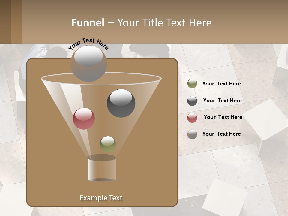 Architecture Airport Bag PowerPoint Template