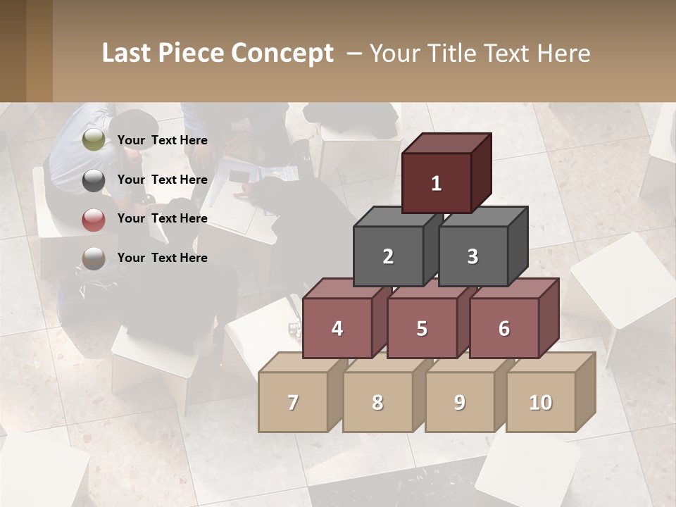 Architecture Airport Bag PowerPoint Template