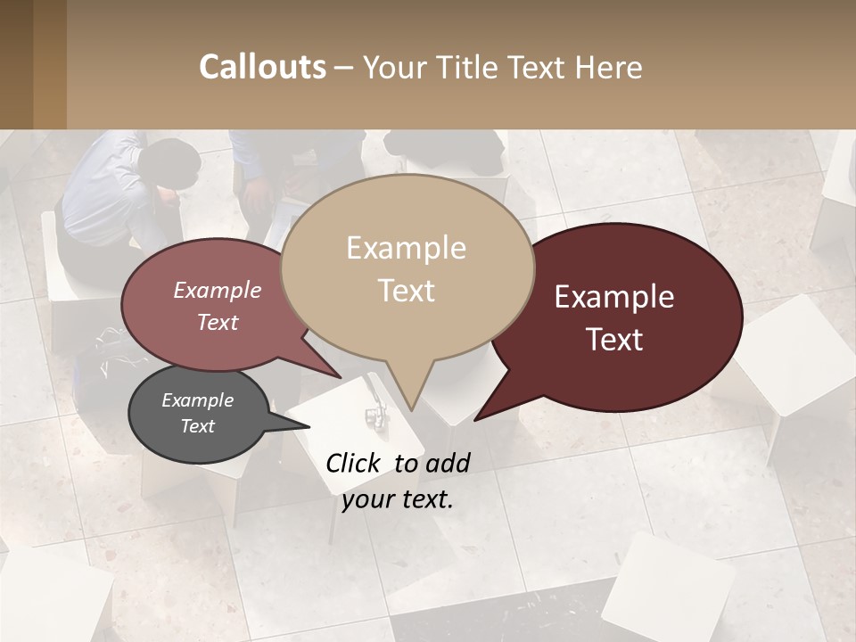 Architecture Airport Bag PowerPoint Template