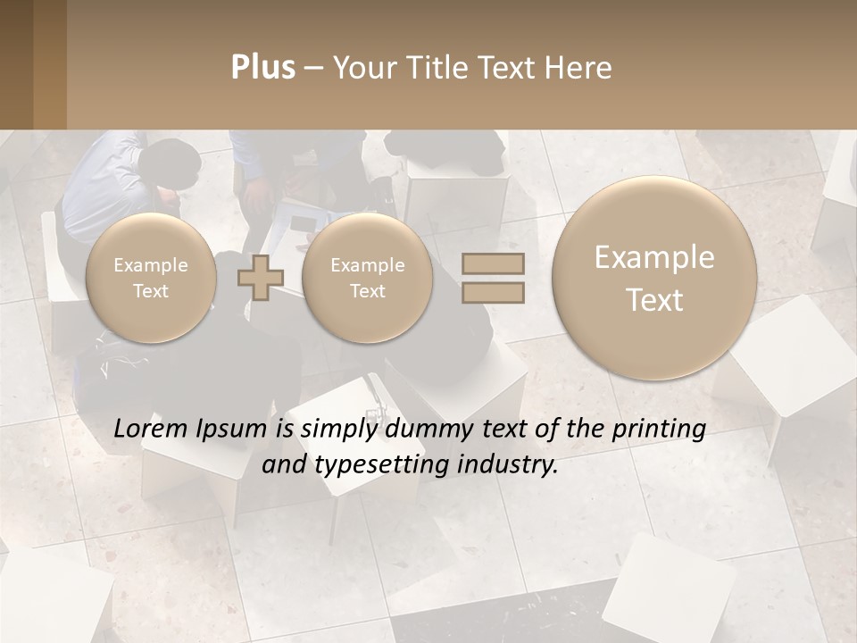 Architecture Airport Bag PowerPoint Template