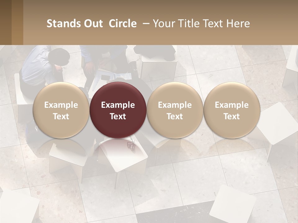 Architecture Airport Bag PowerPoint Template