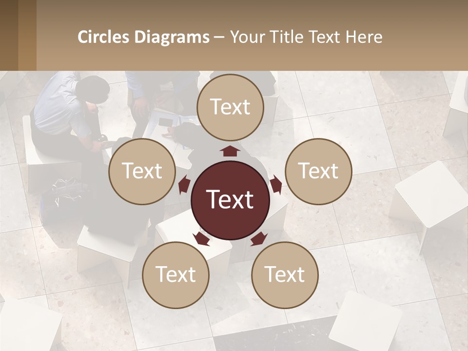 Architecture Airport Bag PowerPoint Template