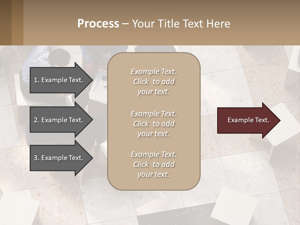 Architecture Airport Bag PowerPoint Template