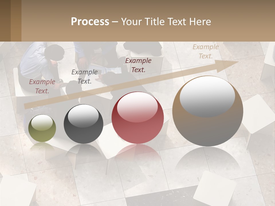 Architecture Airport Bag PowerPoint Template