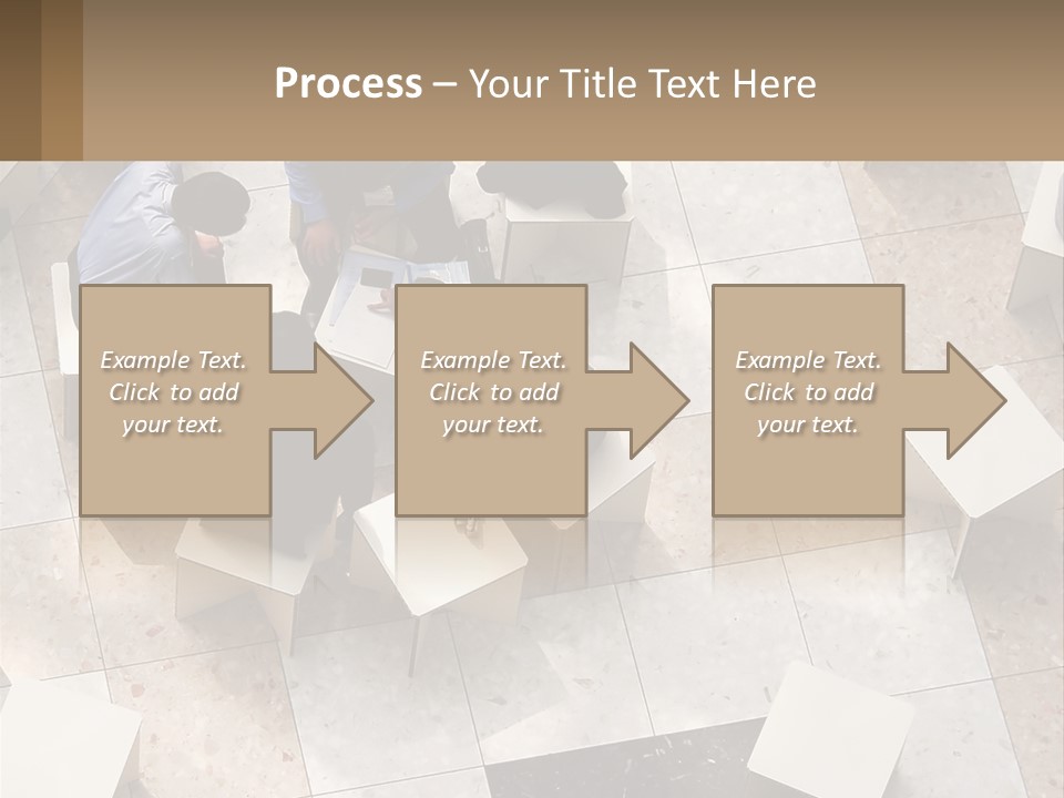 Architecture Airport Bag PowerPoint Template