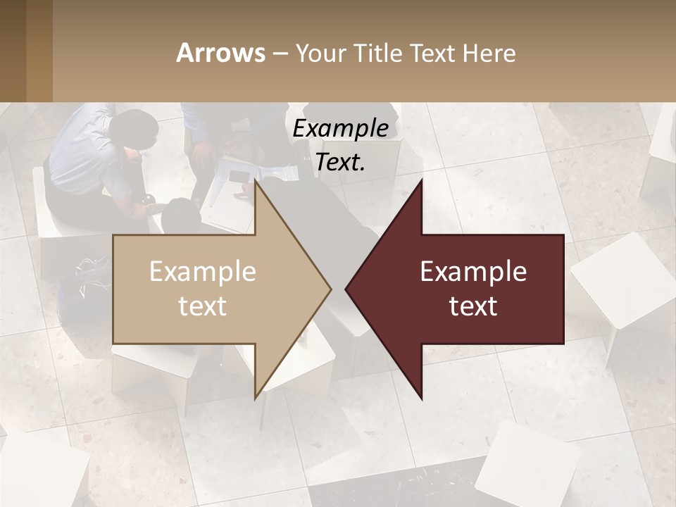 Architecture Airport Bag PowerPoint Template