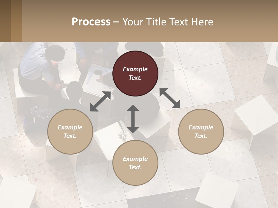 Architecture Airport Bag PowerPoint Template