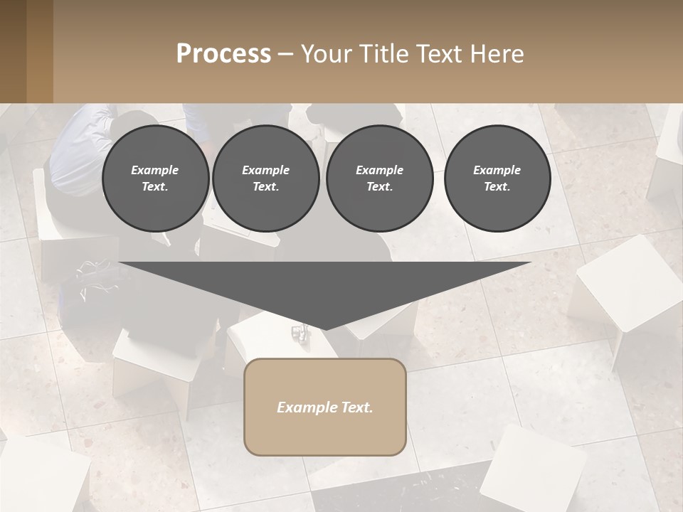 Architecture Airport Bag PowerPoint Template