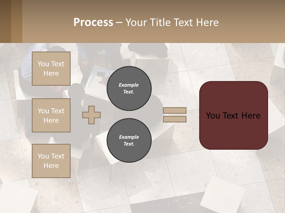 Architecture Airport Bag PowerPoint Template