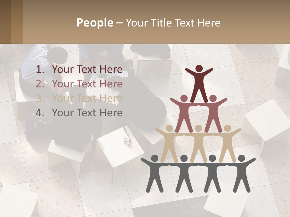 Architecture Airport Bag PowerPoint Template