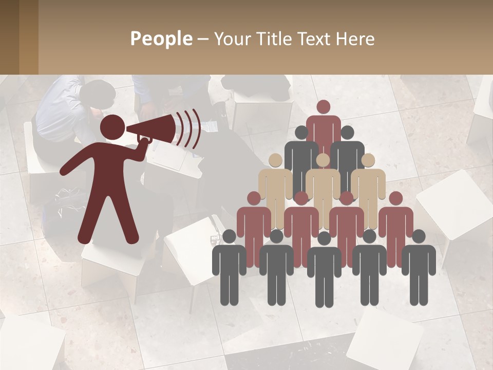 Architecture Airport Bag PowerPoint Template