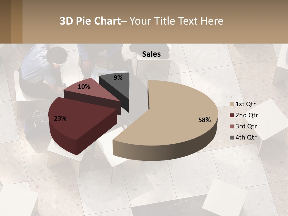 Architecture Airport Bag PowerPoint Template