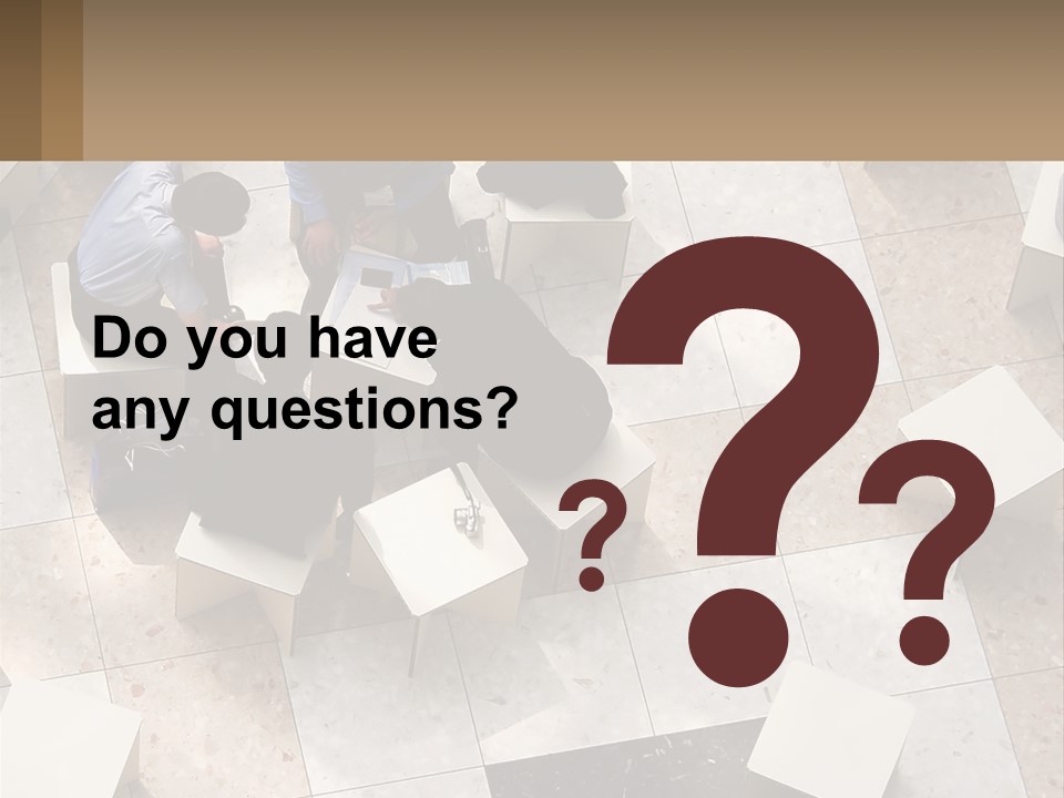 Architecture Airport Bag PowerPoint Template