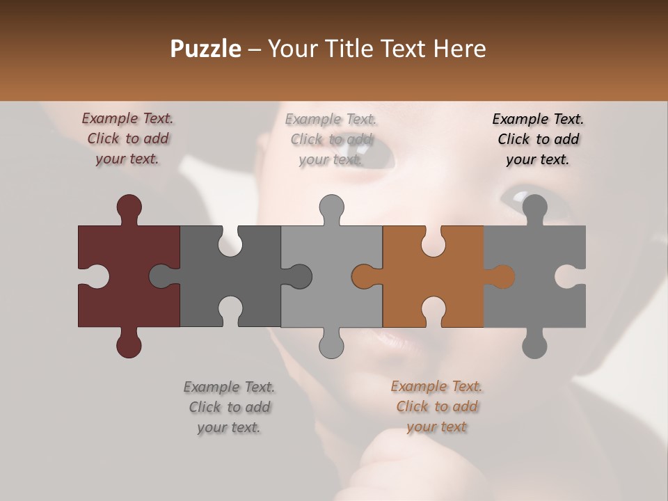 Affectionate Kids Youth PowerPoint Template