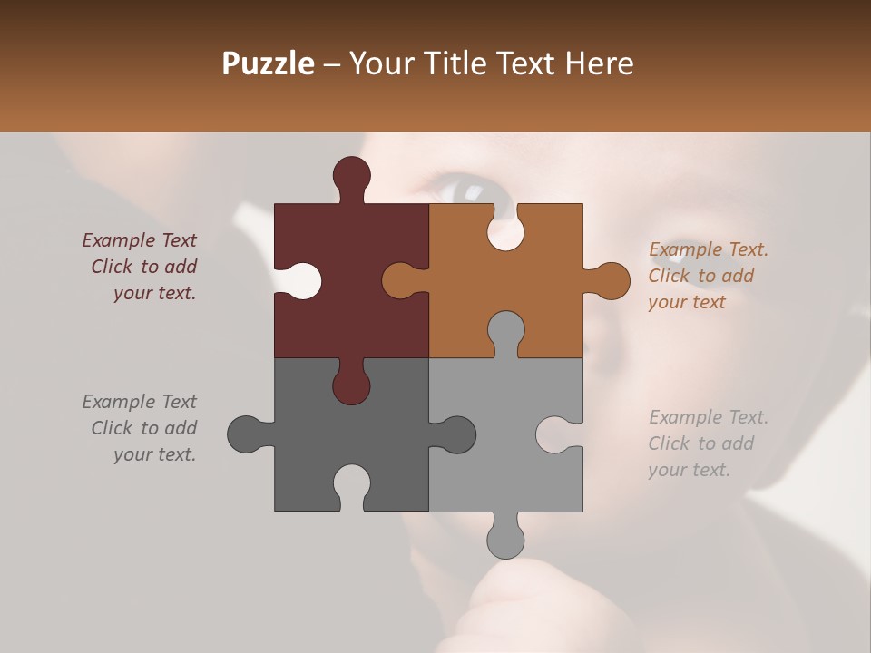 Affectionate Kids Youth PowerPoint Template