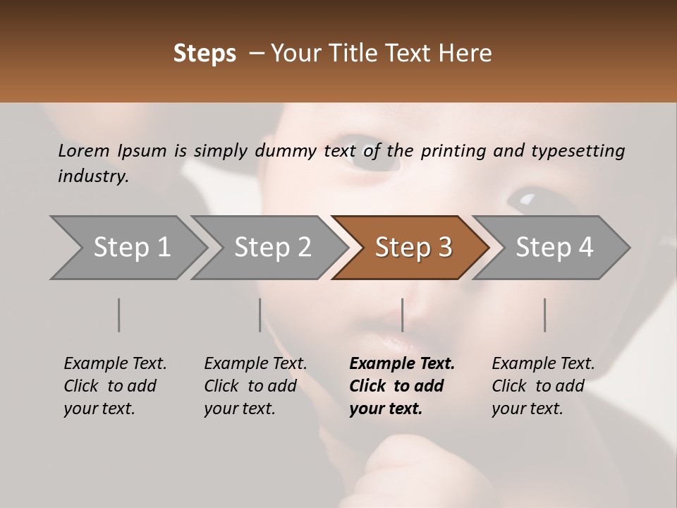 Affectionate Kids Youth PowerPoint Template