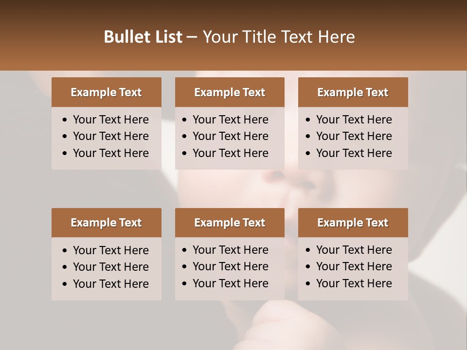 Affectionate Kids Youth PowerPoint Template