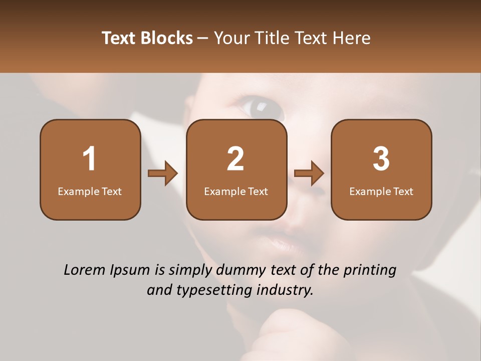 Affectionate Kids Youth PowerPoint Template