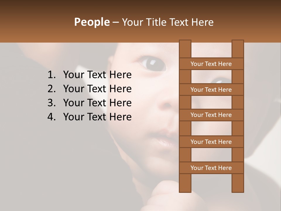 Affectionate Kids Youth PowerPoint Template