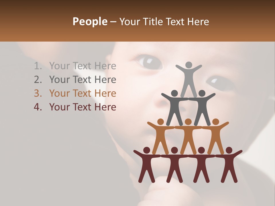 Affectionate Kids Youth PowerPoint Template