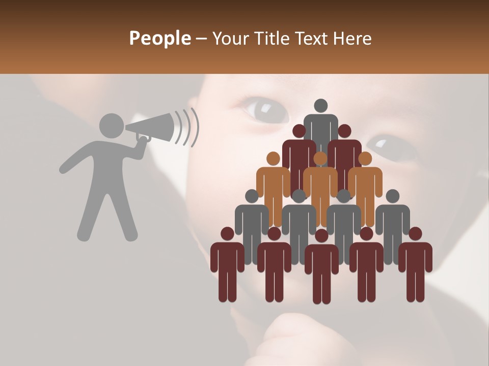 Affectionate Kids Youth PowerPoint Template