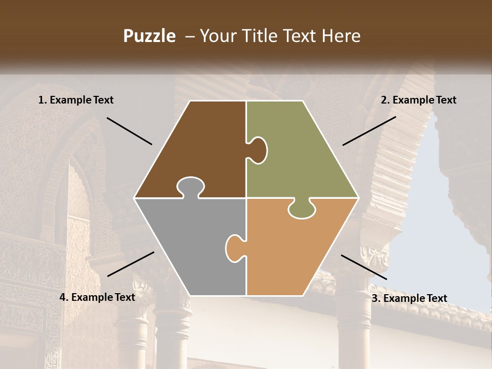 Arab Palace Alandalus Arab PowerPoint Template