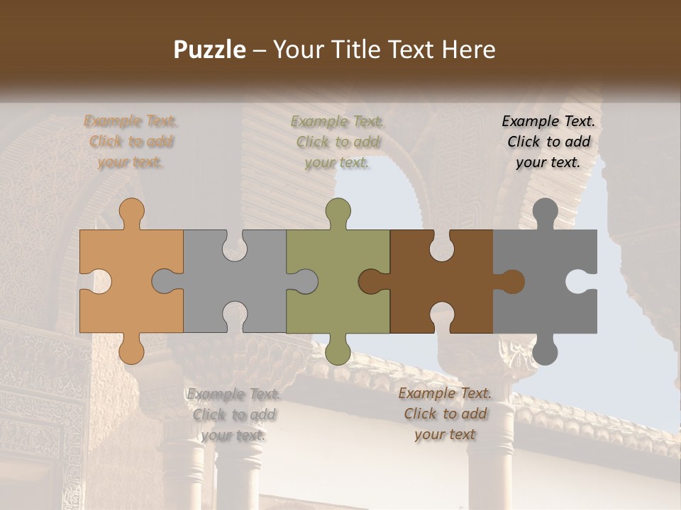 Arab Palace Alandalus Arab PowerPoint Template