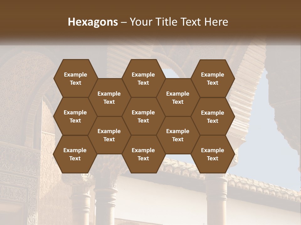 Arab Palace Alandalus Arab PowerPoint Template